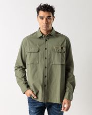 KHAKI MEN'S SHIRT