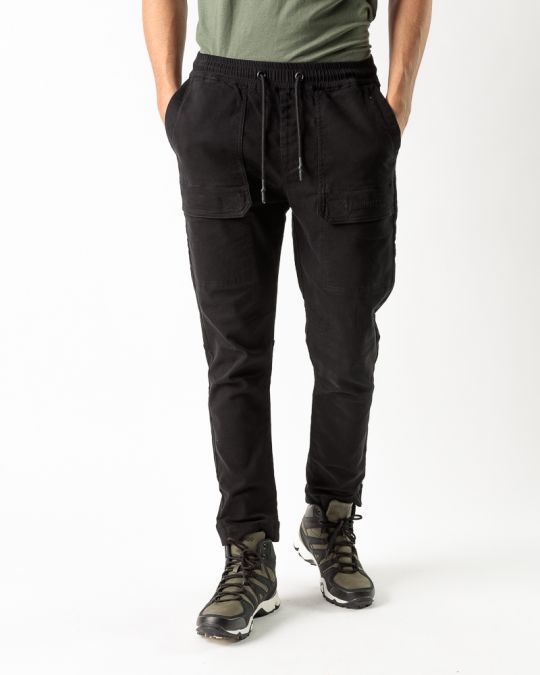 BLACK MEN'S JOGJEANS 1D22FW1140LP7106