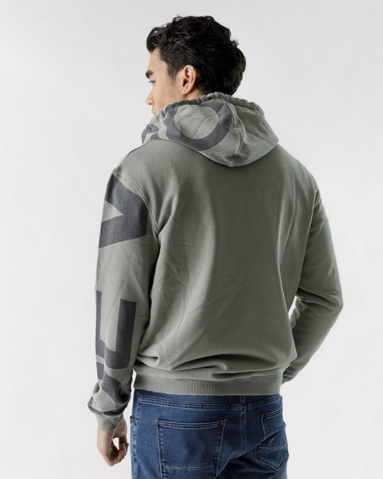 KHAKI MEN'S HOODIE 1D23SS4080LS0706