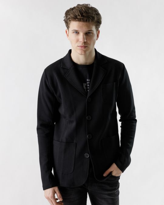BLACK MEN'S BLAZER 1D23SS7002KA0705