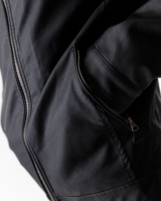 BLACK MEN'S LONG COAT 1D23SS3020KA9000