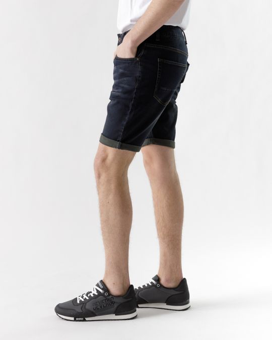 BLUE MEN'S JOGJEAN SHORTS 1D23SS1132MP7182