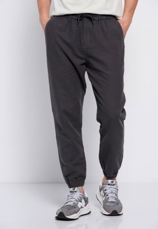 GREY FUNKY BUDDHA MEN'S PANTS FBM007-018-02 23SS