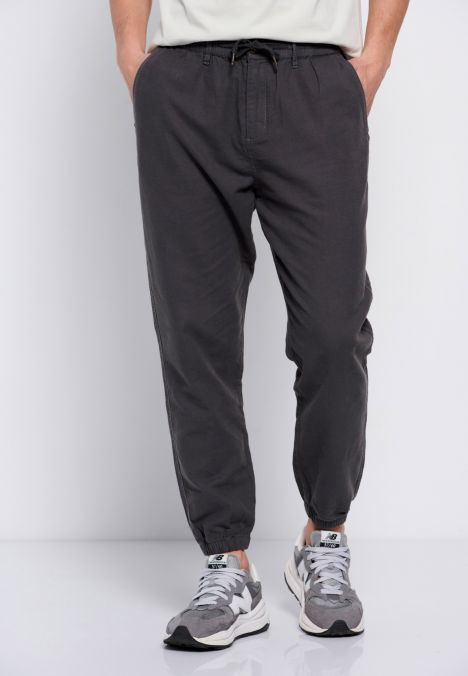 GREY FUNKY BUDDHA  MEN'S PANTS FBM007-018-02 23SS