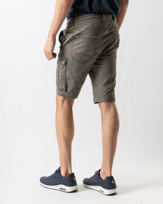 KHAKI MEN'S JOGJEAN SHORTS 1D23SS1134MP7106