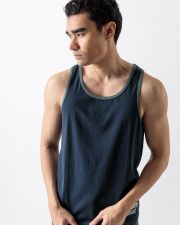 BLUE MEN'S SL T-SHIRT