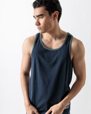 BLUE MEN'S SL T-SHIRT 1D23SS4012SL0105