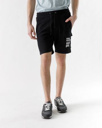BLACK MEN'S SHORTS 1D23SS1110MP0705