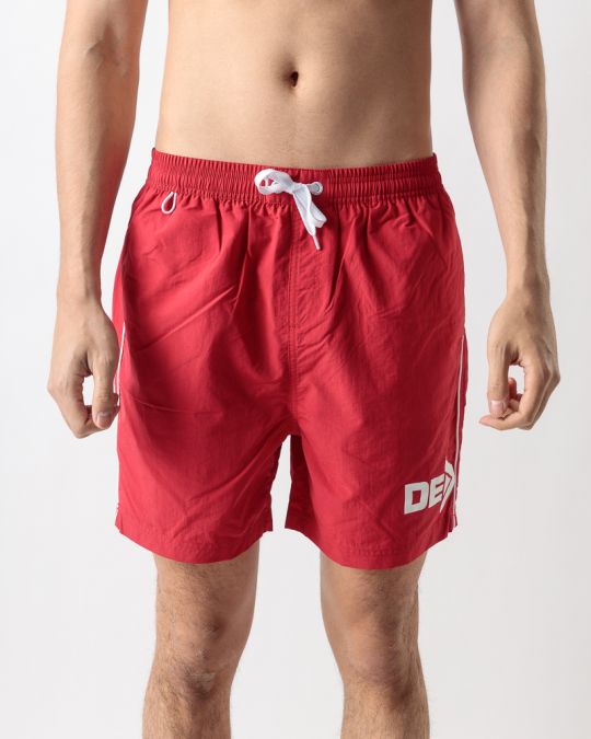 RED MEN'S BEACH SHORTS 1D23SS1052SP6000
