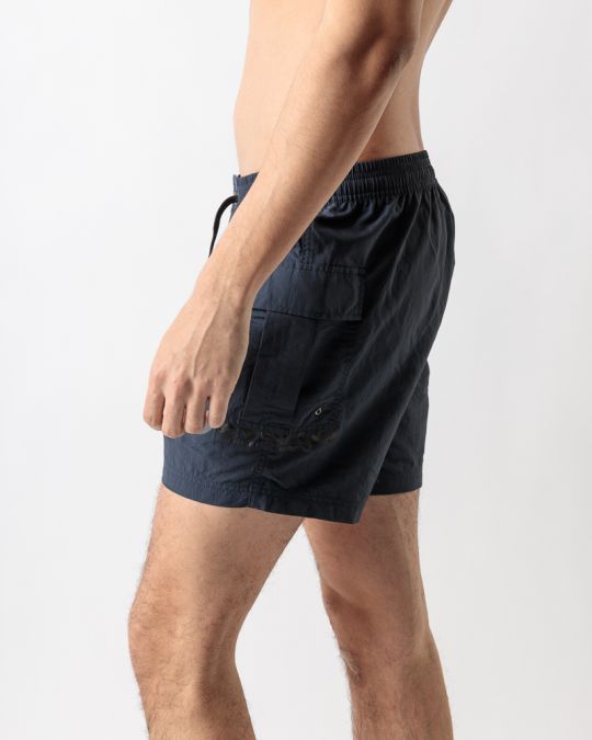 BLUE MEN'S BEACH SHORTS 1D23SS1053SP6000