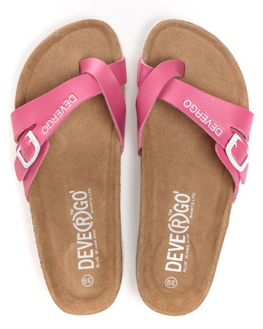 PINK WOMEN'S SLIDES - VIDA DE-PT2507PU 23SS