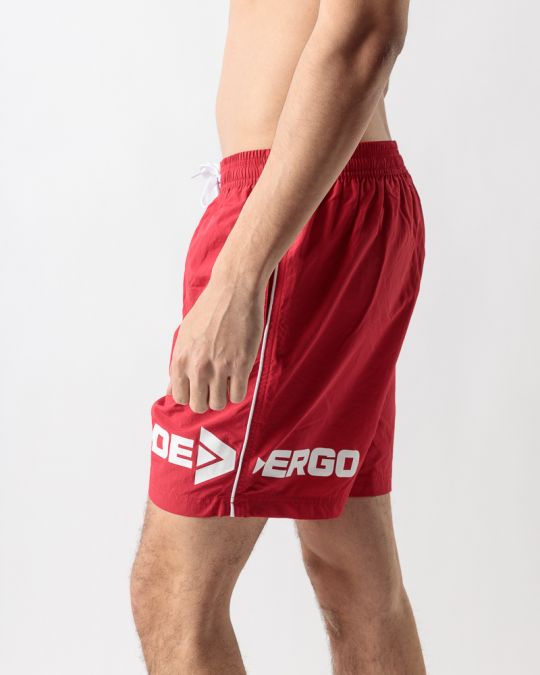RED MEN'S BEACH SHORTS 1D23SS1052SP6000