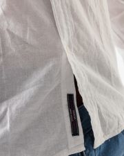 WHITE MEN'S LS SHIRT