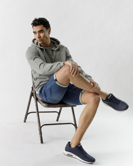 KHAKI MEN'S HOODIE 1D23SS4080LS0706