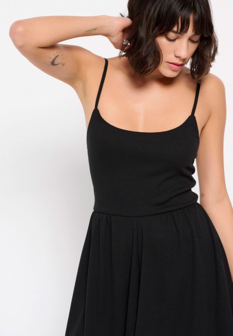 BLACK FUNKY BUDDHA  WOMEN'S DRESS FBL007-101-12 23SS