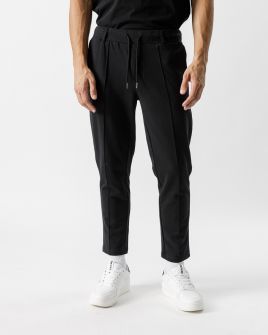 BLACK MEN'S SWEATPANTS 1D23FW1106LP0705