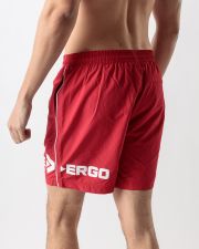 RED MEN'S BEACH SHORTS