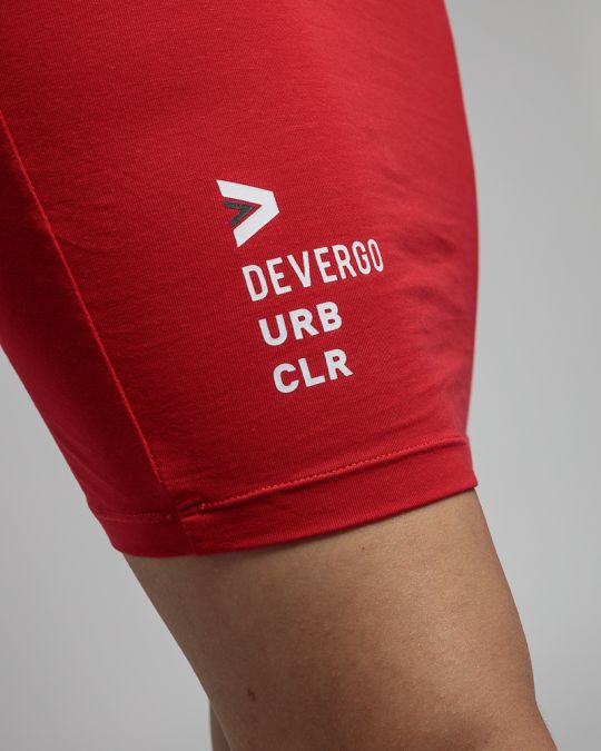 RED WOMEN'S TIGHT DRESS 2D23SS9595DR0205