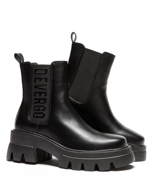 BLACK WOMEN'S BOOTS - AURORA DE-SH4510PU 23FW