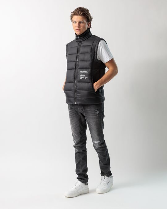 BLACK MEN'S TRANSITIONAL JACKET 1D23FW7000KA1600