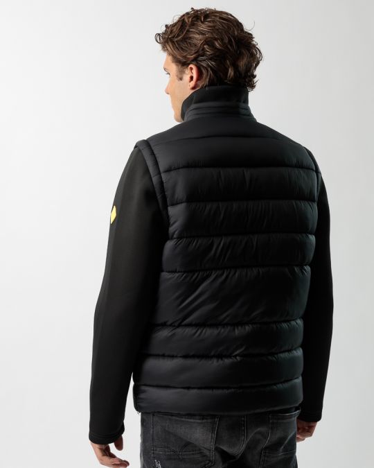 BLACK MEN'S TRANSITIONAL JACKET 1D23FW7000KA1600