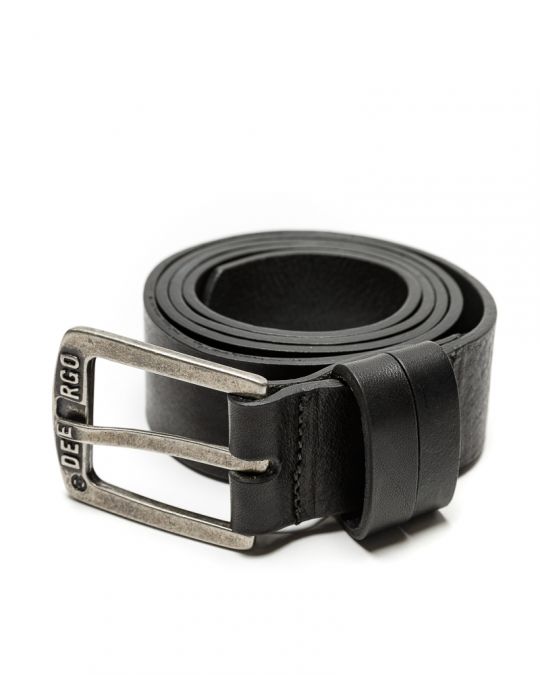 BLACK MEN'S LEATHER BELT 1D23FW8093BL2100