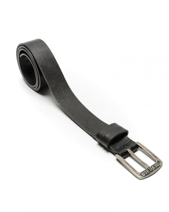 BLACK MEN'S LEATHER BELT 1D23FW8093BL2100