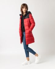 RED WOMEN'S WINTER COAT