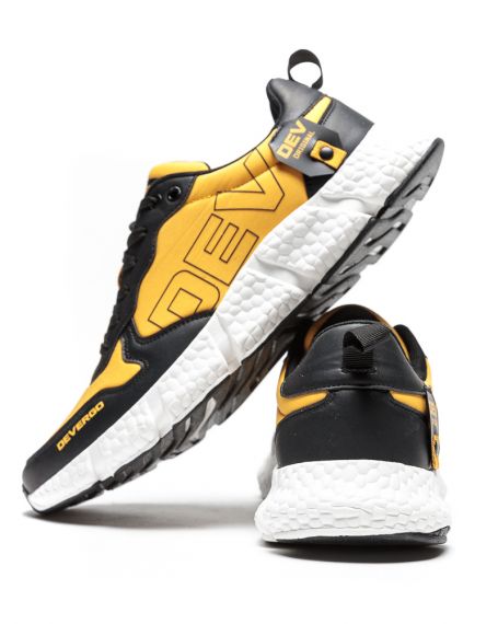 Devergo Men s sports shoes Yellow colored Sneakers Devergo