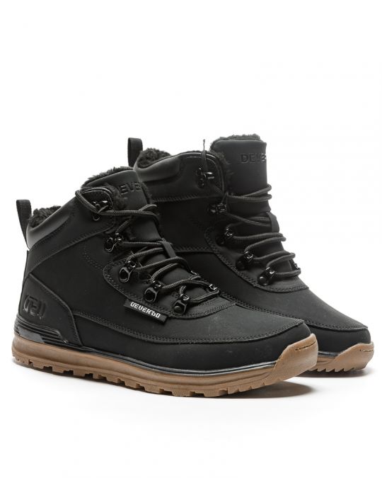 BLACK WOMEN'S BROGUE - LOIS DE-WS1550NY 23FW