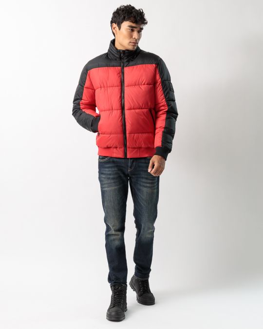 RED MEN'S COAT 1D23FW3010KA1600