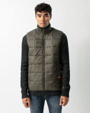 KHAKI MEN'S SHORT VEST