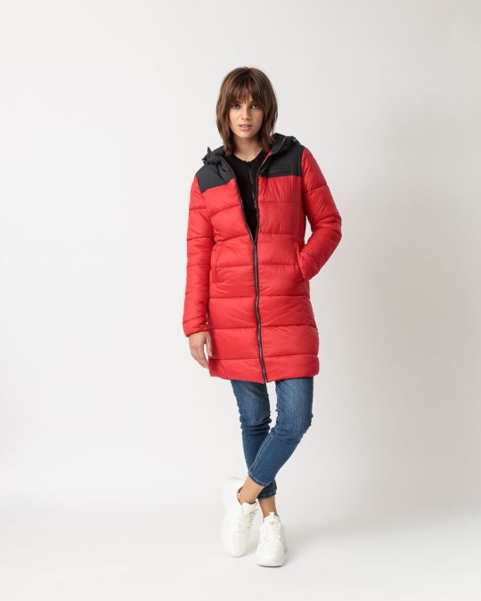 RED WOMEN'S WINTER COAT 2D23FW3511KA1600