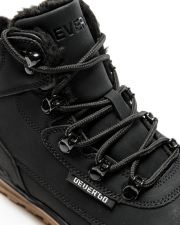 BLACK WOMEN'S BROGUE - LOIS