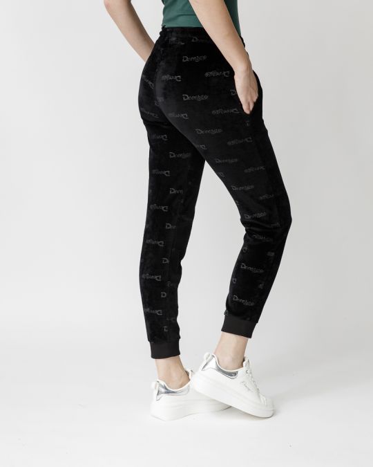 BLACK WOMEN'S SWEATPANTS 2D23FW1584LP0701