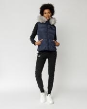 BLUE WOMEN'S SHORT VEST