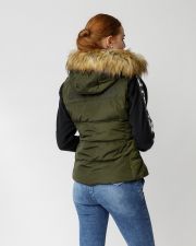 KHAKI WOMEN'S SHORT VEST