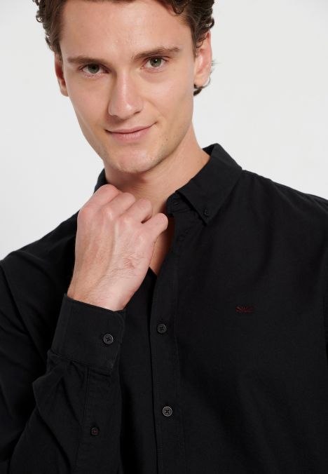 BLACK FUNKY BUDDHA  MEN'S SHIRT FBM008-001-05 23FW