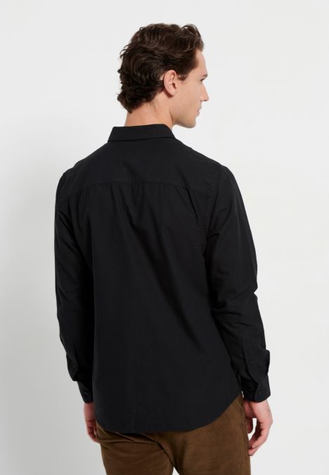 BLACK FUNKY BUDDHA  MEN'S SHIRT FBM008-001-05 23FW