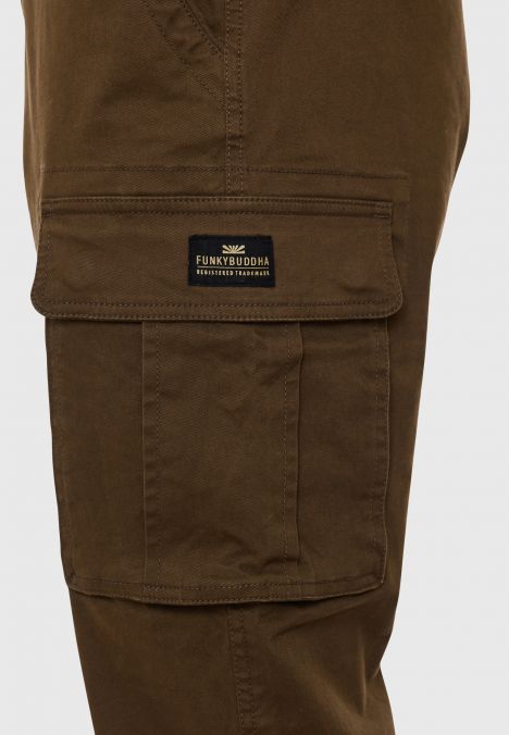 FUNKY BUDDHA  MEN'S PANTS FBM008-002-02 23FW