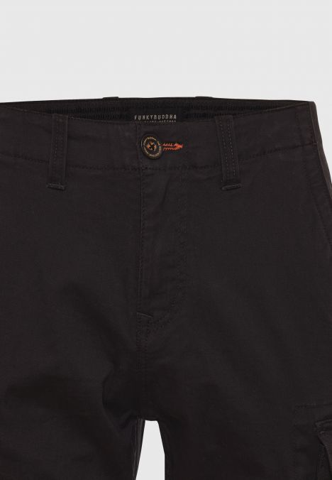 GREY FUNKY BUDDHA  MEN'S PANTS FBM008-002-02 23FW