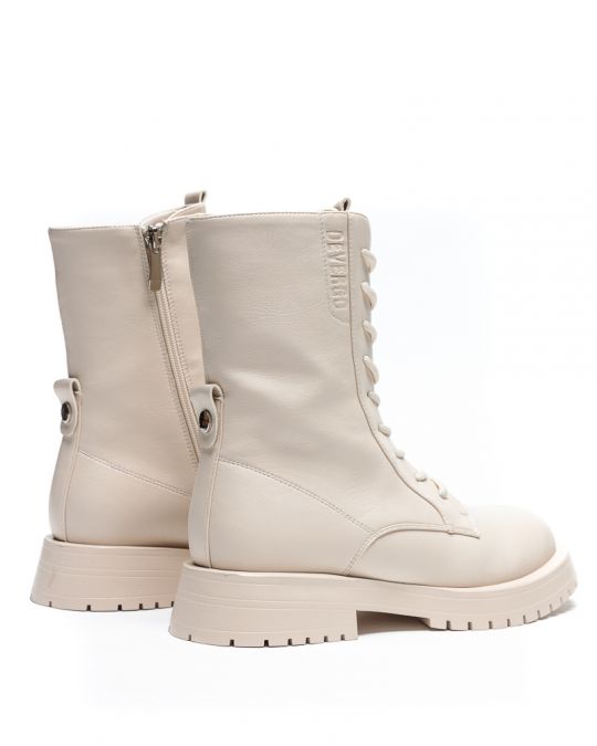 BEIGE WOMEN'S BROGUE - OLIVE DE-SW1503PU 23FW