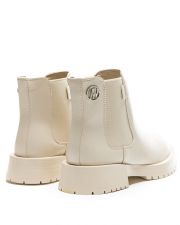 BEIGE WOMEN'S BOOTS - LAURA