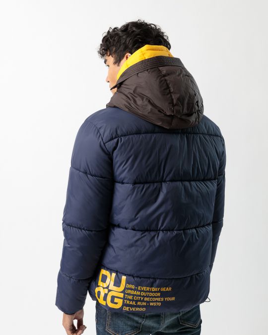 BLUE MEN'S COAT 1D23FW3014KA1600