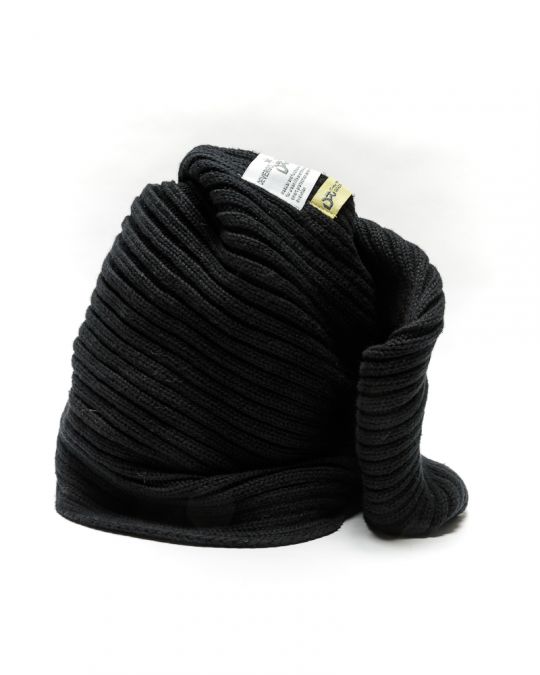 BLACK MEN'S SCARF 1D23FW8011SC1101