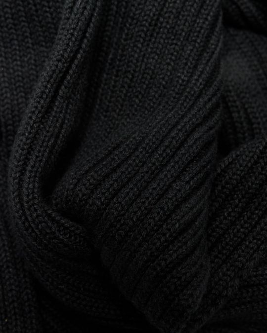 BLACK MEN'S SCARF 1D23FW8011SC1101