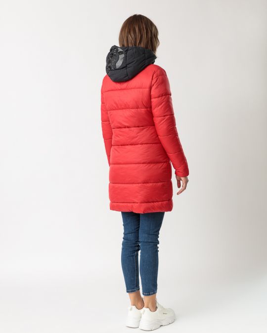 RED WOMEN'S WINTER COAT 2D23FW3511KA1600
