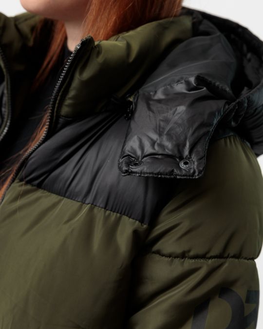 KHAKI WOMEN'S WINTER COAT 2D23FW3524KA1600