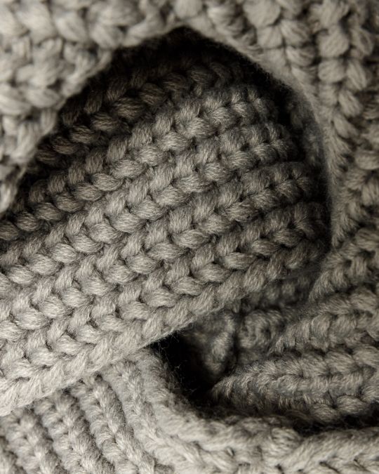 GREY MEN'S SCARF 1D23FW8010SC1101