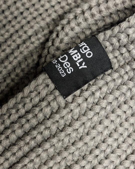 GREY MEN'S SCARF 1D23FW8010SC1101